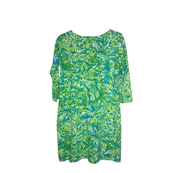 Lilly Pulitzer Parrot Palmetto Dress Size Medium - Picture 2 of 4